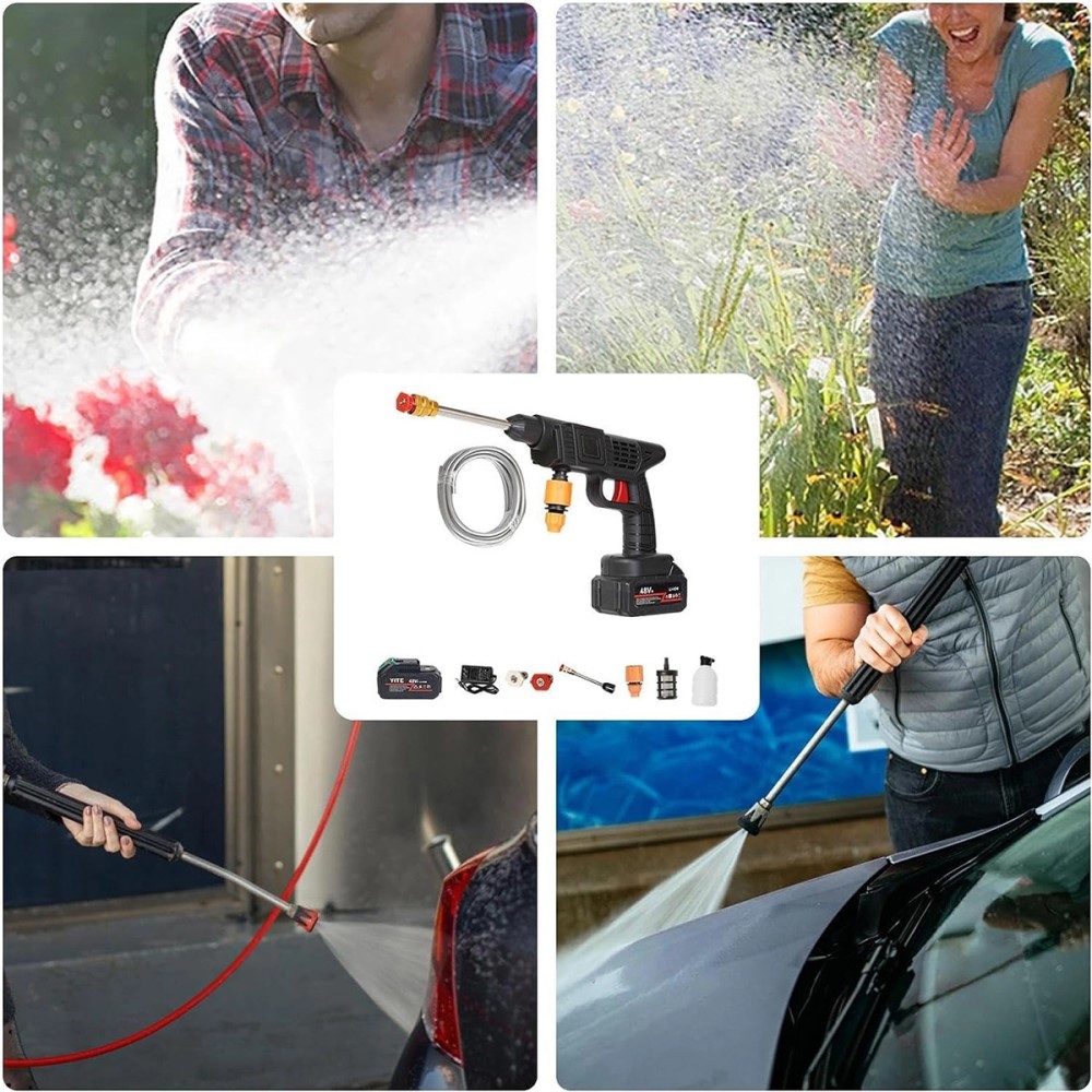 کارواش شارژی حرفه ای Cleaning Gun