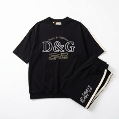 ست تیشرت و شلوار مردانه بنگال کش مدل D&G