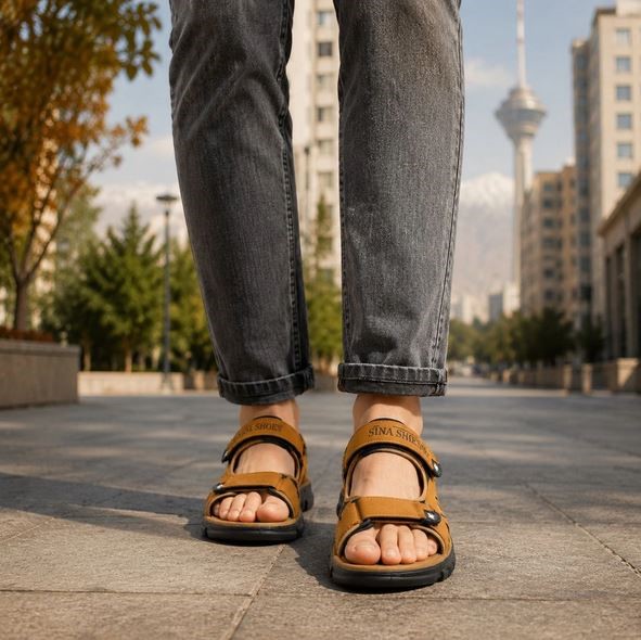 کفش صندل مردانه تابستانی مدل Sina Shoes ( در 2 رنگبندی )