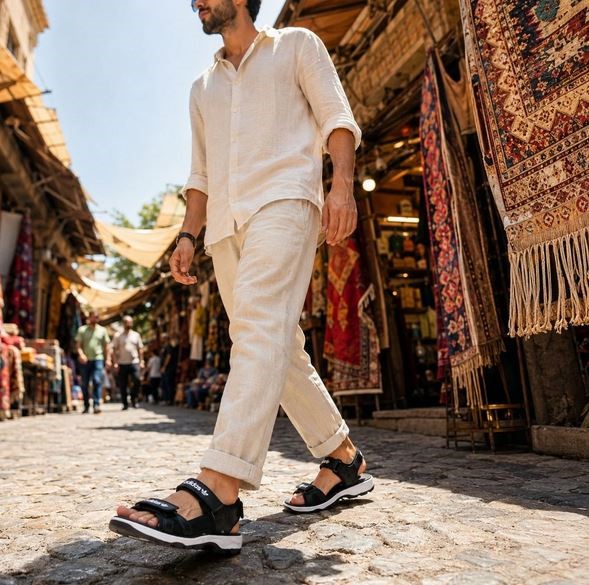 کفش صندل مردانه مدل Adidas