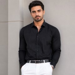 پیراهن آستین بلند نخی مدل P790 ( در 4 رنگ بندی )